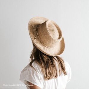 GIGI PIP Sloan “Natural” Woven Hat